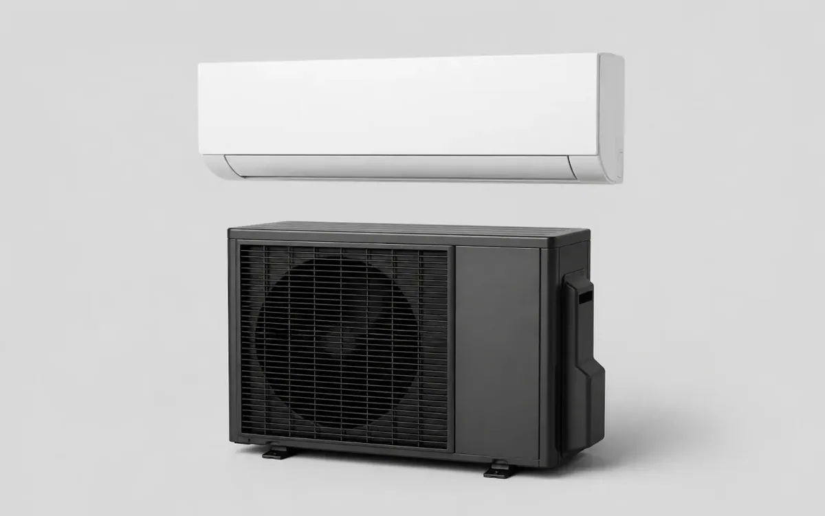 Productvoorbeeld airconditioning met binnen- en buitenunits