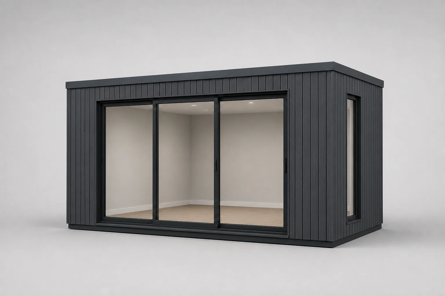 3D-weergave van een configureerbaar product (tuinkamer) bij Ierland: maatwerk 3D-configuratorsoftware en uitrol.