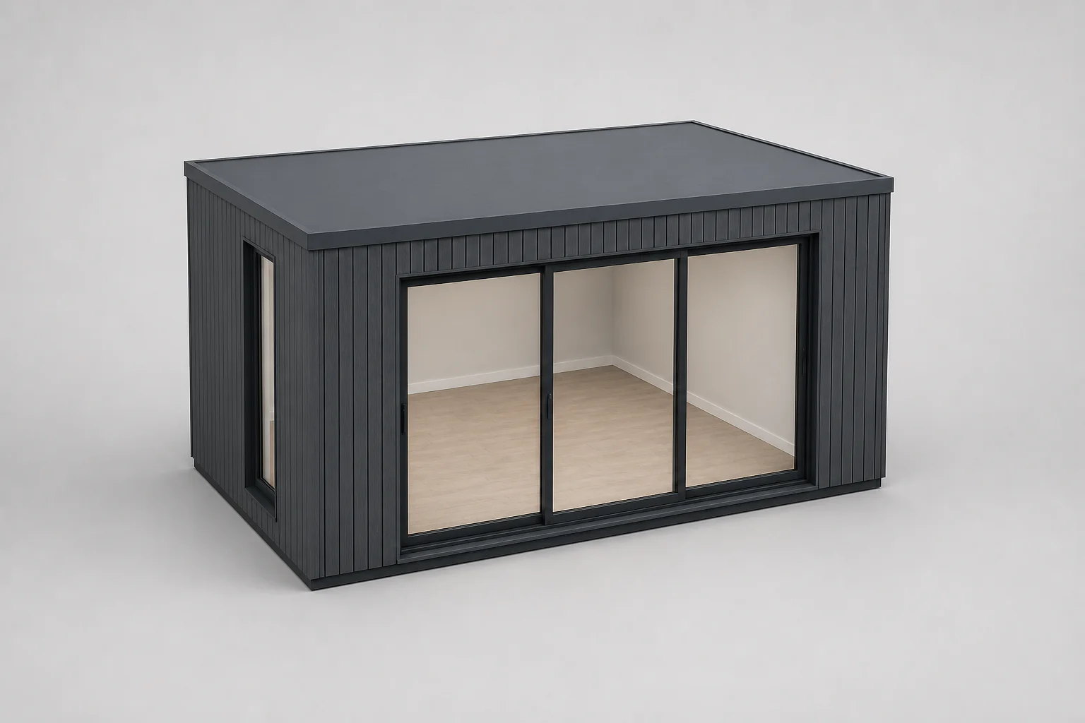 3D-weergave van een configureerbaar product (pergola) bij Nieuw-Zeeland: maatwerk 3D-configuratorsoftware en uitrol.